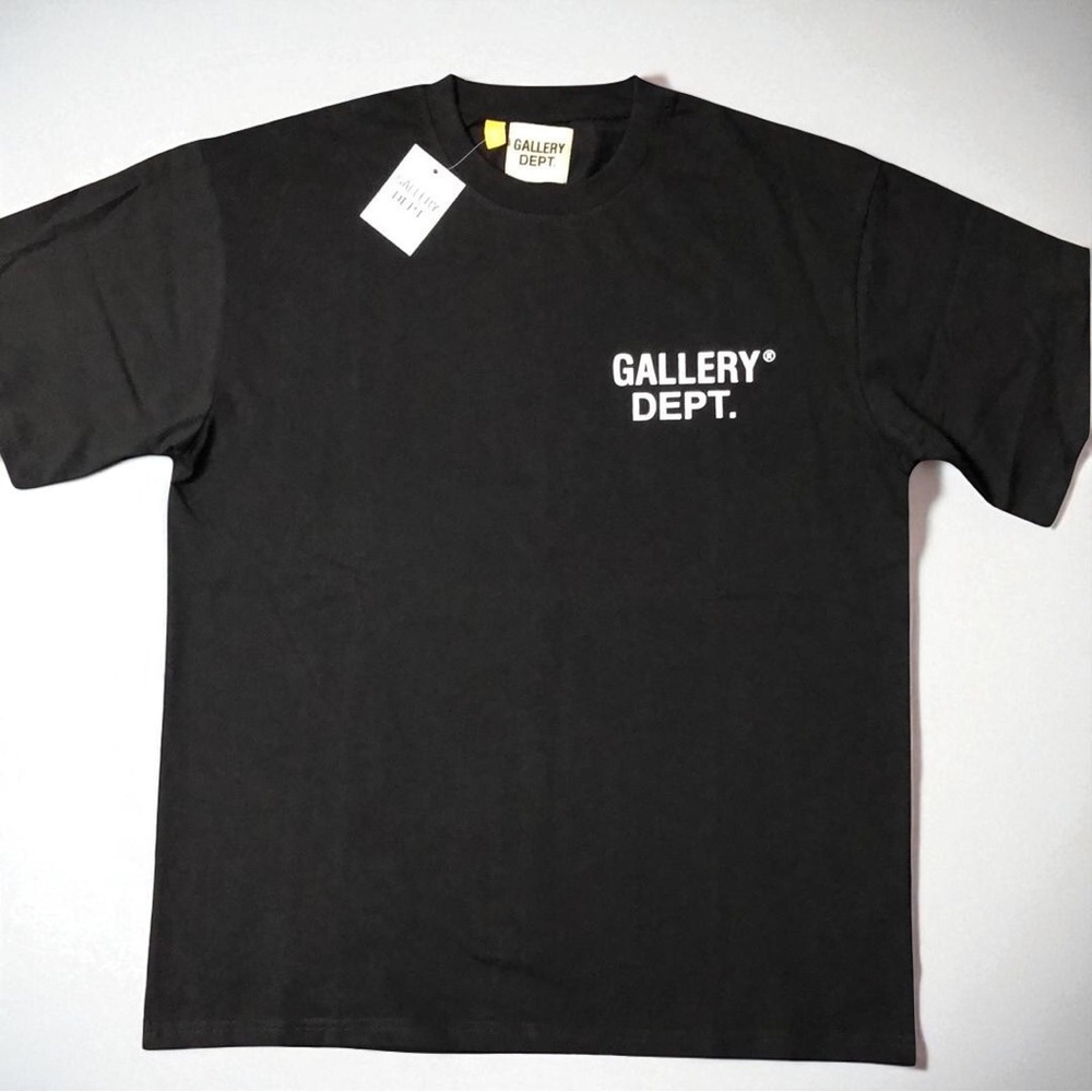 Gallery Dept Black Short Sleeve Tee